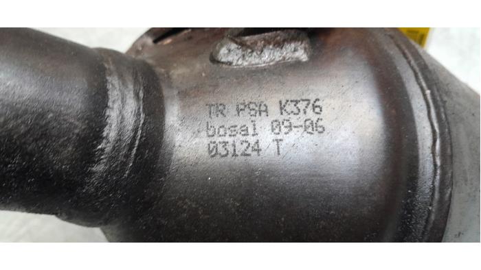 Catalizador de un Peugeot 206 SW (2E/K) 1.6 HDi 16V FAP