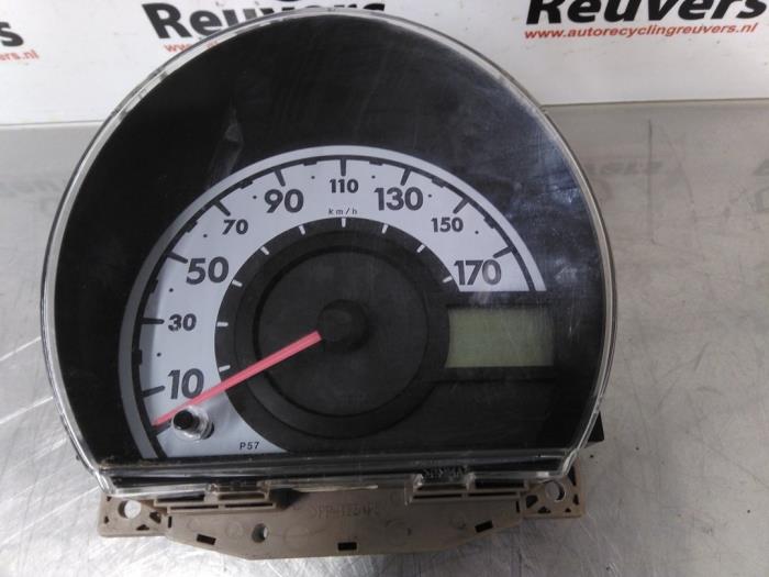 Instrumentpanel från en Peugeot 107 1.0 12V 2008