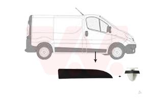 Nieuwe Sierstrip Renault Trafic (1FL/2FL/3FL/4FL) 1.6 dCi 115 Prijs € 42,35 Inclusief btw aangeboden door Autocommerce