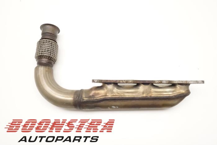 Uitlaatspruitstuk van een Audi Q7 (4MB/4MG) 3.0 TDI V6 24V e-tron plug-in hybrid 2016