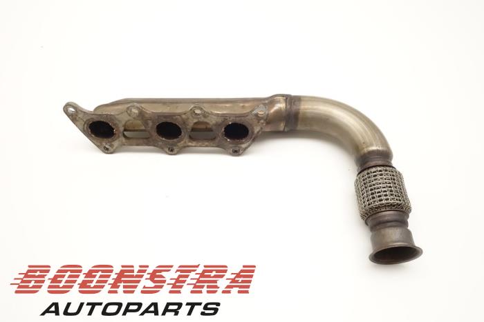 Uitlaatspruitstuk van een Audi Q7 (4MB/4MG) 3.0 TDI V6 24V e-tron plug-in hybrid 2016