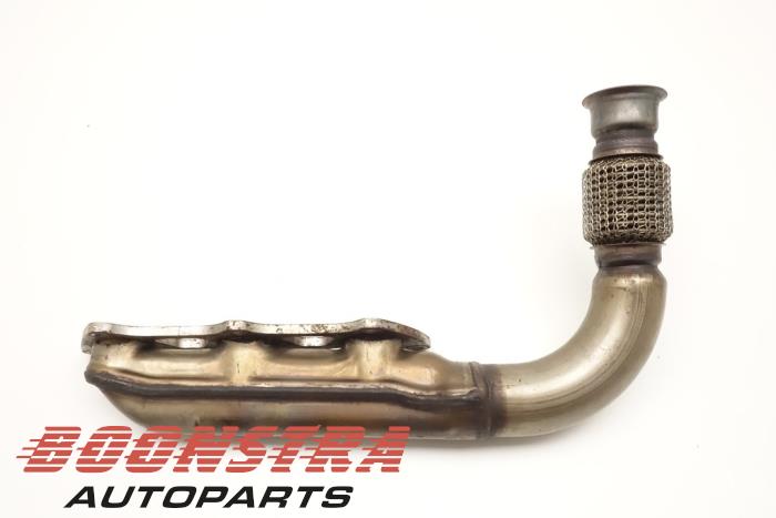 Uitlaatspruitstuk van een Audi Q7 (4MB/4MG) 3.0 TDI V6 24V e-tron plug-in hybrid 2016