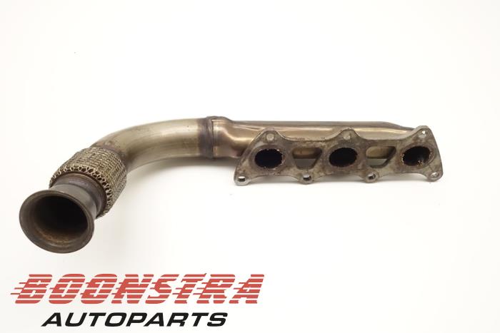 Uitlaatspruitstuk van een Audi Q7 (4MB/4MG) 3.0 TDI V6 24V e-tron plug-in hybrid 2016