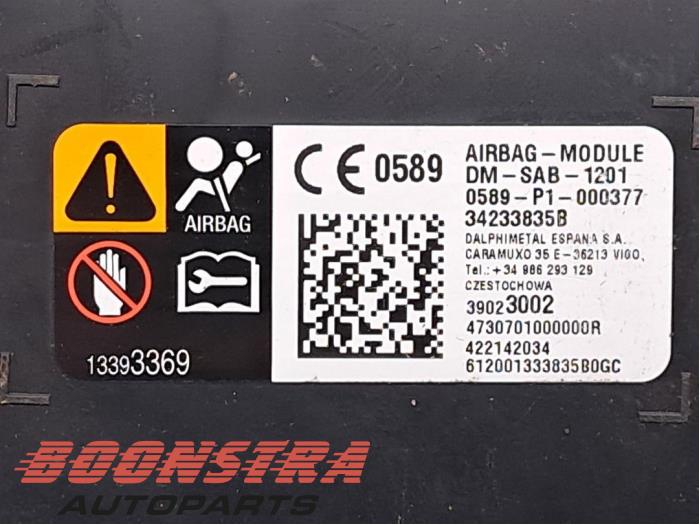 Airbag stoel (zitplaats) van een Opel Astra K Sports Tourer 1.2 Turbo 12V 2020