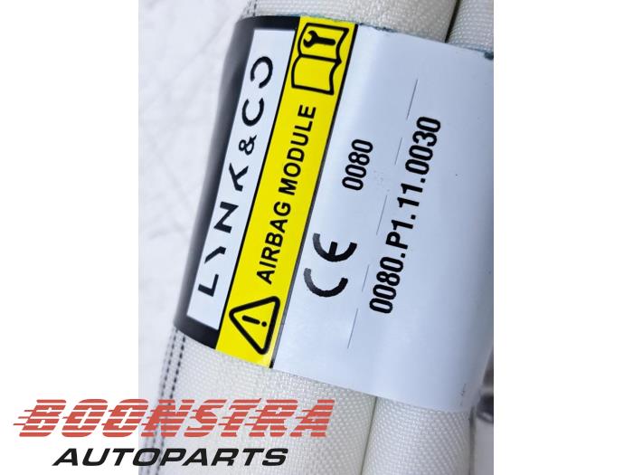 Takgardinairbag, höger från en Lynk & Co 01 1.5 PHEV 2023