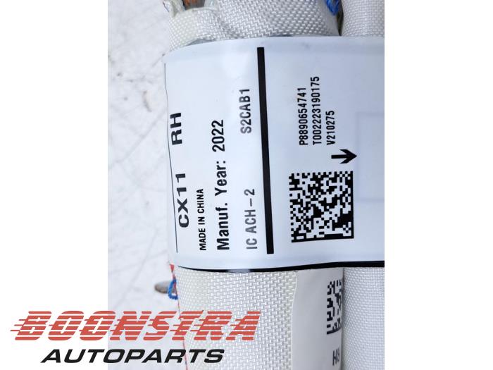 Takgardinairbag, höger från en Lynk & Co 01 1.5 PHEV 2023