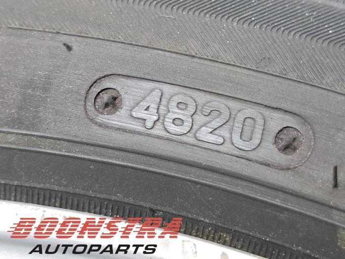 Hjuluppsättning + däck från en Mercedes-Benz C (W205) C-220 2.2 CDI BlueTEC, C-220 d 16V 2017