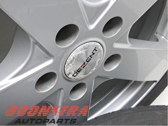 Hjuluppsättning + däck från en Mercedes-Benz C (W205) C-220 2.2 CDI BlueTEC, C-220 d 16V 2017