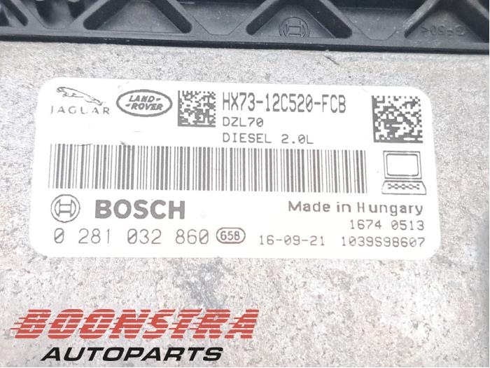 Dator, motorstyrning från en Jaguar F-Pace 2.0 D 180 16V AWD 2017