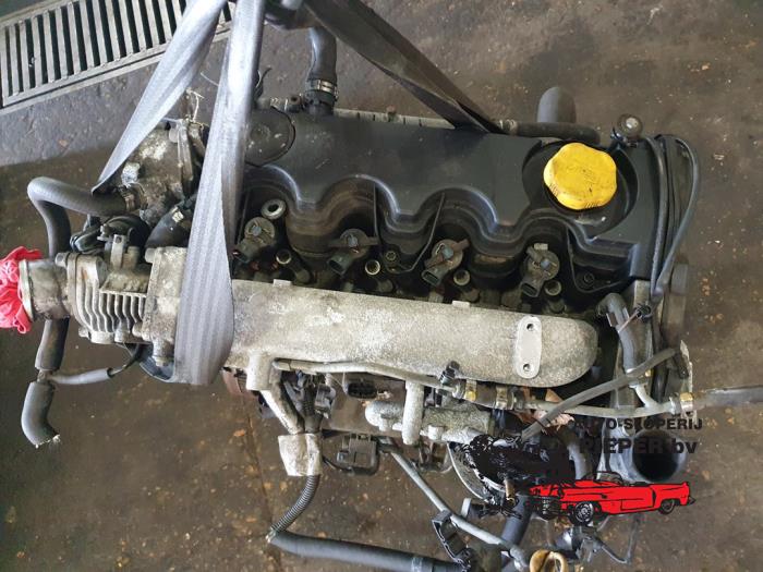 Motor van een Alfa Romeo 147 (937) 1.9 JTDM 2005