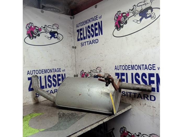 Ljuddämpare, mitten från en Smart Forfour (454) 1.0 12V 2006