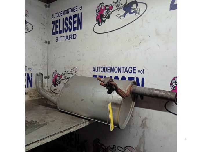 Ljuddämpare, mitten från en Smart Forfour (454) 1.0 12V 2006