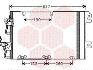Nya Kondensor, luftkonditionering Opel Zafira B Pris på förfrågan erbjuds av Bongers Auto-Onderdelen Zeeland