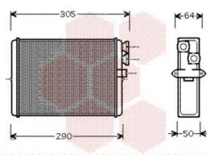 Nya Värmare radiator Volvo XC90 Pris på förfrågan erbjuds av Bongers Auto-Onderdelen Zeeland