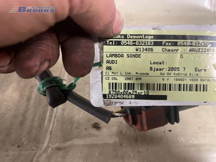 Lambdasond från en Audi A6 Quattro (C6) 3.0 TDI V6 24V 2005