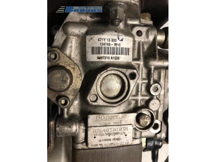 Brandstofpomp Mechanisch van een Kia Besta 2.2 D 1997