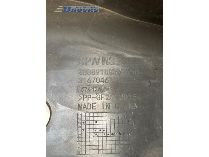 Hasplåt från en Lynk & Co 01 1.5 PHEV 2023