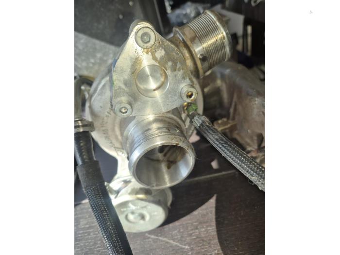 Turbo från en Fiat 500 Abarth 2018