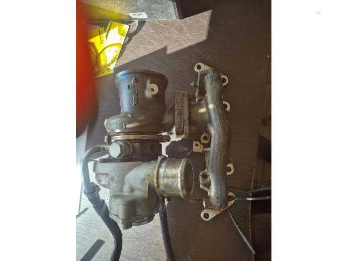 Turbo från en Fiat 500 Abarth 2018