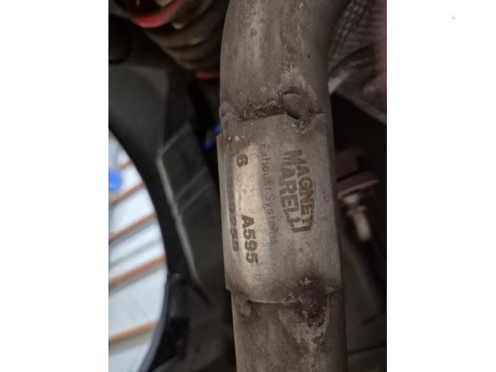 Ljuddämpare, bak från en Fiat 500 Abarth 2019