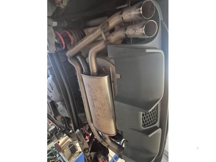 Ljuddämpare, bak från en Fiat 500 Abarth 2019