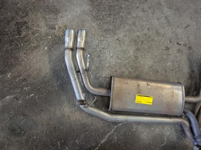 Ljuddämpare, bak från en Fiat 500 Abarth 2019