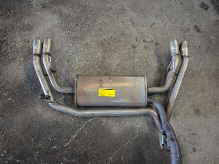 Ljuddämpare, bak från en Fiat 500 Abarth 2019