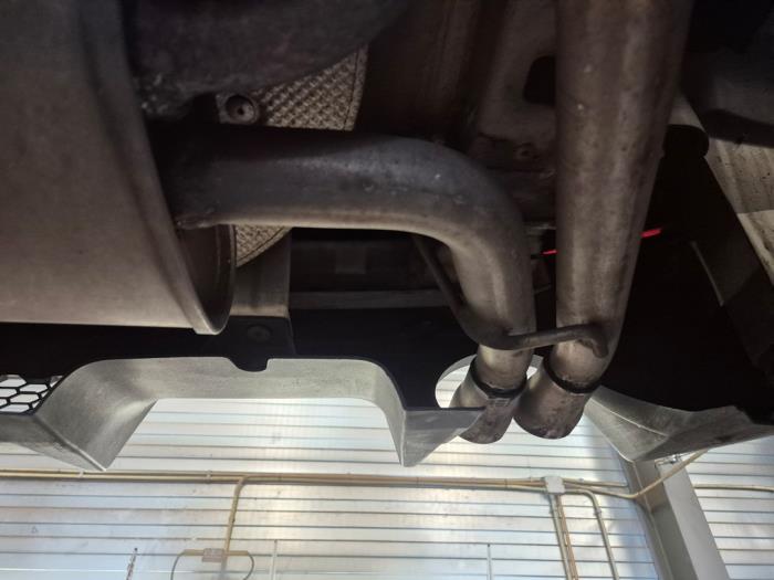 Ljuddämpare, bak från en Fiat 500 Abarth 2019