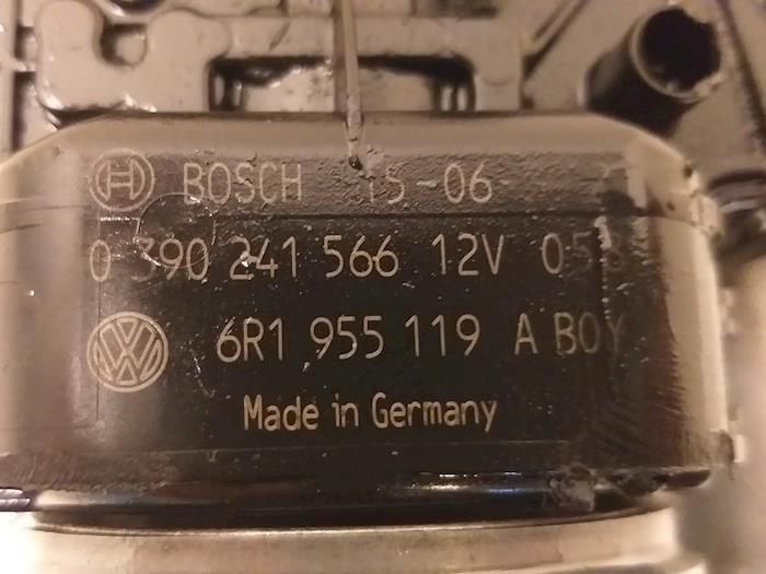 Ruitenwismotor+Mechaniek van een Seat Ibiza IV (6J5) 1.0 EcoTSI 12V 2015