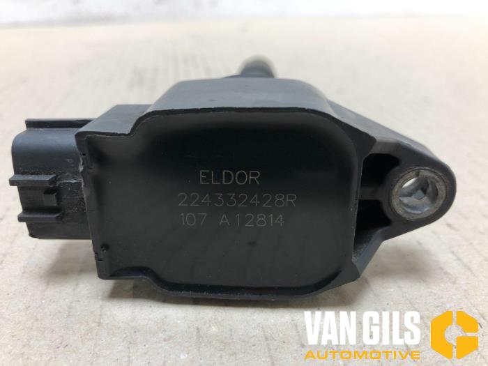 Bobine van een Renault Twingo III (AH) 0.9 Energy TCE 90 12V 2014