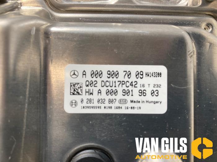 AdBlue-dator från en Mercedes-Benz Vito (447.6) 2.2 119 CDI 16V BlueTEC 2016