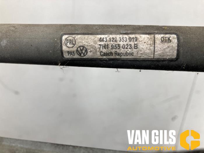 Torkarmotor + mekanism från en Volkswagen Transporter T5 2.5 TDi PF 2007