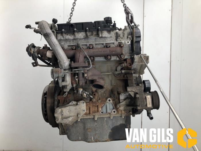 Motor van een Fiat Ducato (250) 2.3 D 120 Multijet 2007