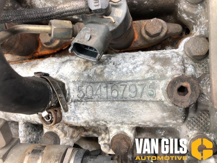 Motor van een Fiat Ducato (250) 2.3 D 120 Multijet 2007