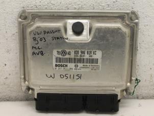 Begagnade Dator, motorstyrning Volkswagen Passat Variant (3B6) 1.9 TDI 100 Pris € 65,00 Marginaltabell erbjuds av Van Gils Automotive
