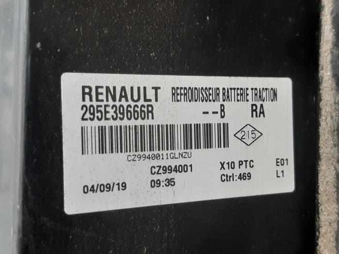 Kachelhuis van een Renault Zoé (AG) R135 2019