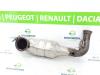 Katalytisk avgasrenare från en Peugeot 3008 II (M4/MC/MJ/MR) 1.2 12V e-THP PureTech 130 2017