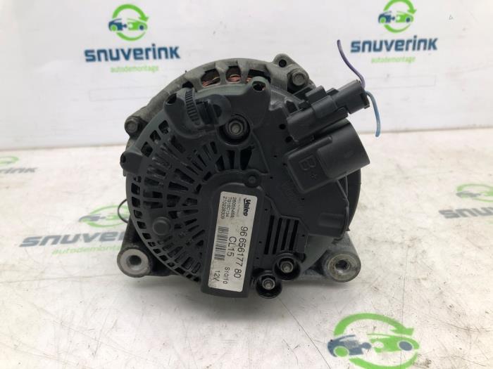 Dynamo från en Citroën Berlingo Cinqspace, Multispace 1.6 Hdi 16V 75 2010