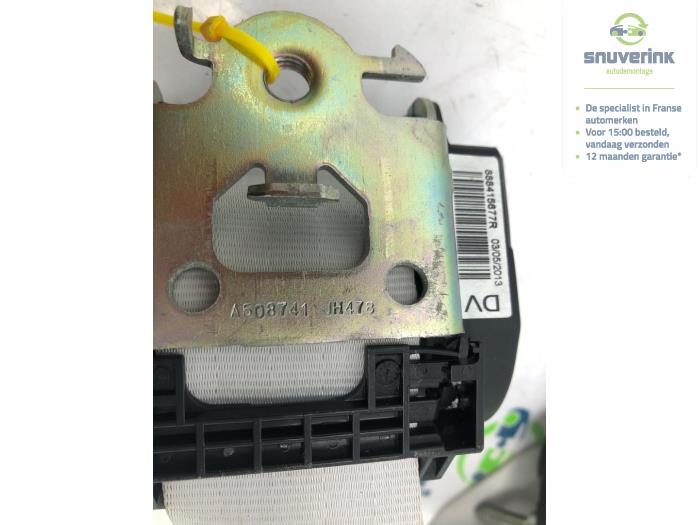 Bakre säkerhetsbälte, vänster från en Renault Scénic III (JZ) 1.5 dCi 110 2013