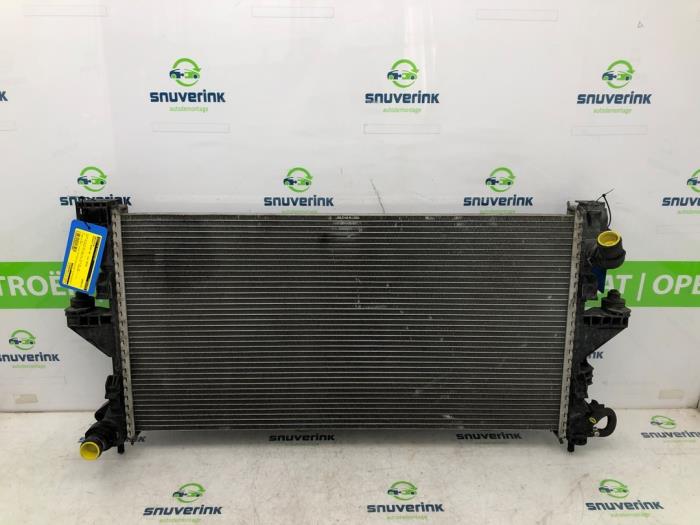 Radiateur van een Peugeot Boxer (U9) 2.2 HDi 110 Euro 5 2016