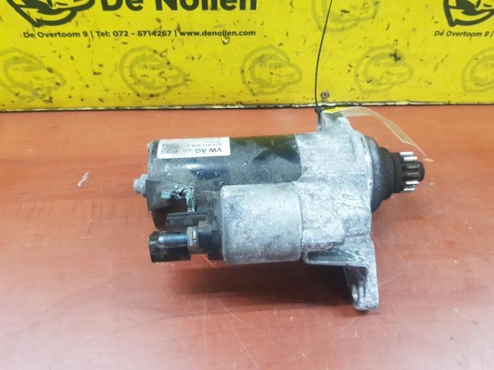 Startmotor från en Audi A1 Sportback (8XA/8XF) 1.4 TFSI 16V 122 2014