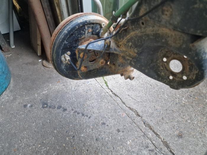 Bakre drivaxel från en Peugeot Bipper (AA) 1.3 HDI 2013