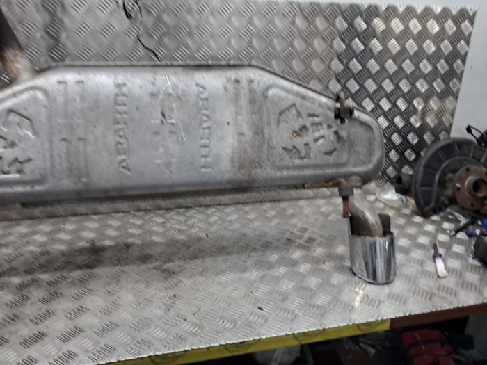 Ljuddämpare, bak från en Abarth 500/595/695 1.4 T-Jet 16V Esse Esse 2015