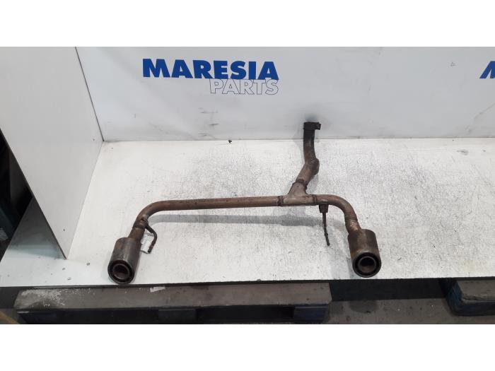 Ljuddämpare, bak från en Abarth 500C/595C/695C 1.4 T-Jet 16V 695,595 Competizione,Rivale 2015