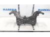 Subframe van een Renault Grand Scénic III (JZ), 2009 / 2016 1.5 dCi 110, MPV, Diesel, 1.461cc, 81kW (110pk), FWD, K9K636; K9KA6, 2011-04 / 2016-09, JZ14A; JZ14B; JZ14M; JZ14P; JZS4A; JZS4B 2012