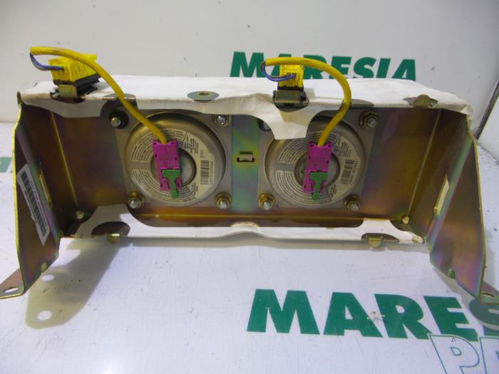 Airbagset + modul från en Fiat Multipla (186) 1.9 JTD 105 SX,ELX 2000