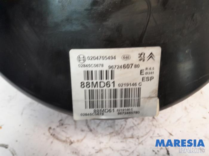 Bromsservo från en Citroën DS3 (SA) 1.2 12V PureTech 82 2014