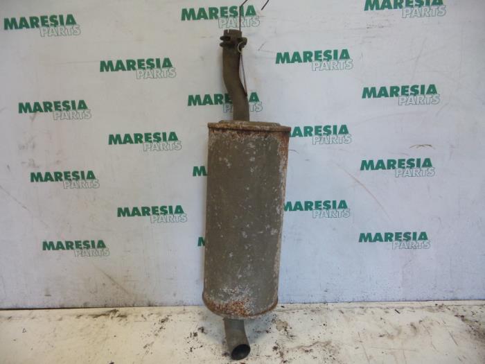 Ljuddämpare, bak från en Fiat Doblo Cargo (223) 1.3 D 16V Multijet 2008