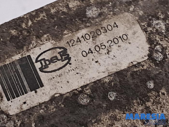 Laddluftkylare från en Abarth 500C/595C/695C 1.4 T-Jet 16V 2010