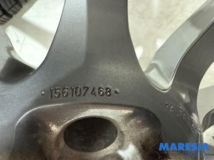 Zestaw felg sportowych + opony zimowe z Alfa Romeo 159 Sportwagon (939BX) 1.8 TBi 16V 2010